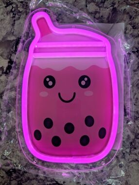 Room 2 Room Pink Boba Tea LED Wall Light